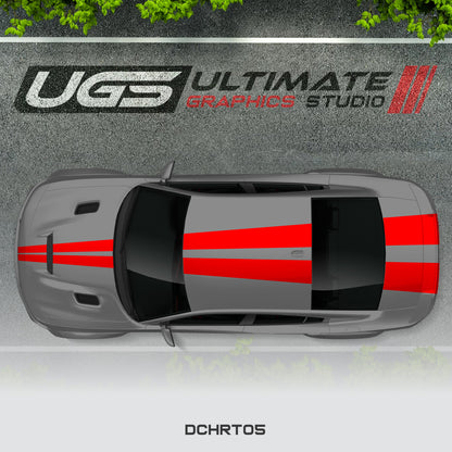 Dodge Charger Top 2 Stripes 1 Color