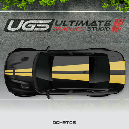 Dodge Charger Top 2 Stripes 1 Color