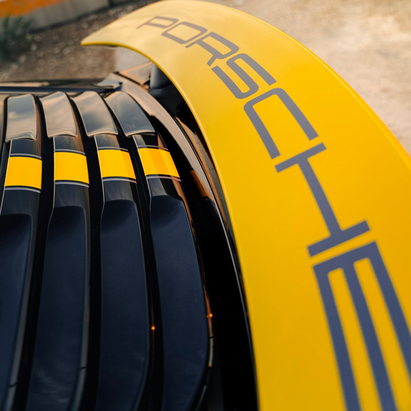 Wing Decal for Porsche GT4