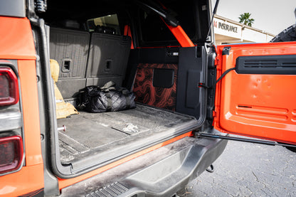 Topo Cargo Area Overlay Kit Part 1 (Printed Series) - 2021+ Bronco 4 Door