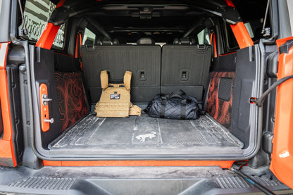 Topo Cargo Area Overlay Kit Part 1 (Printed Series) - 2021+ Bronco 4 Door