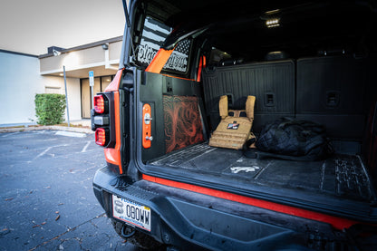 Topo Cargo Area Overlay Kit Part 1 (Printed Series) - 2021+ Bronco 4 Door