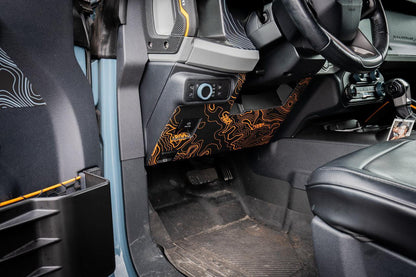 Topo Understeering Panel Overlay (Printed Series) - 2021-2022 Bronco (Type A)
