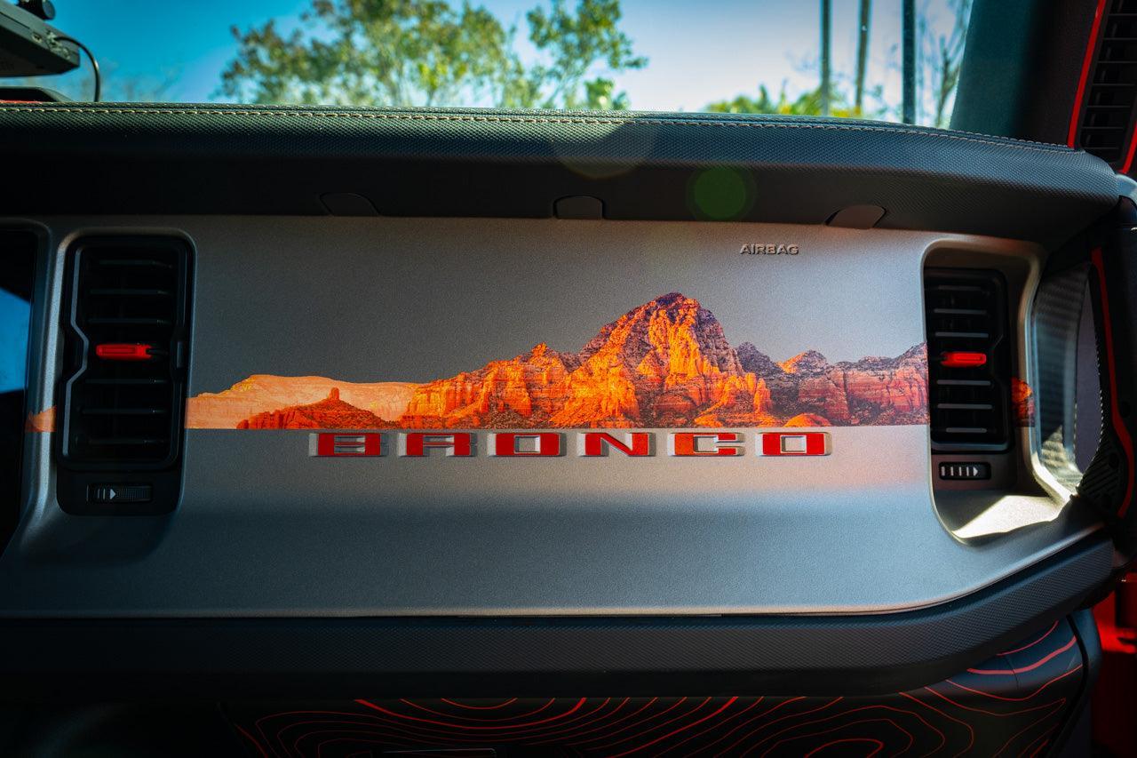 Infinity Landscape 3 Piece Dash Kit (Printed Series) - 2021+ Bronco