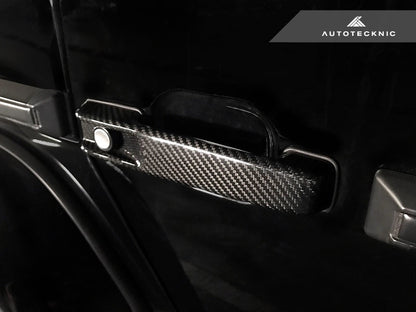AutoTecknic Dry Carbon Fiber Door Handle Trims - Mercedes-Benz W463A G-Class