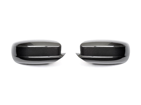 AutoTecknic Replacement Dry Carbon Mirror Covers - Dodge Charger 2011-2019