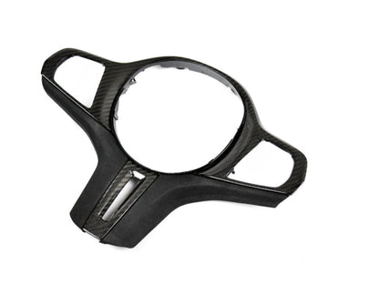 AutoTecknic Carbon Alcantara Steering Wheel Trim - BMW G42 2-Series