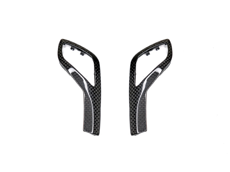 AutoTecknic Carbon Fiber Gear Selector Side Trims - BMW G01 X3 LCI | G02 X4 LCI