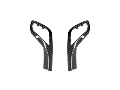AutoTecknic Carbon Fiber Gear Selector Side Trims - BMW G01 X3 LCI | G02 X4 LCI