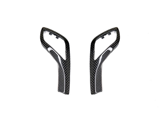 AutoTecknic Carbon Fiber Gear Selector Side Trims - BMW G01 X3 LCI | G02 X4 LCI