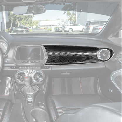 CAMARO 16-24 CARBON FIBER PASSENGER DASHBOARD COVER