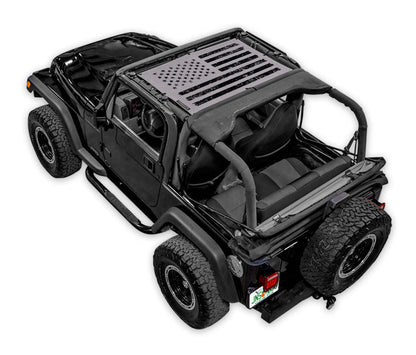 Jeep Wrangler TJ Sun Shade Stock Printed Shade Top (1997–2006)