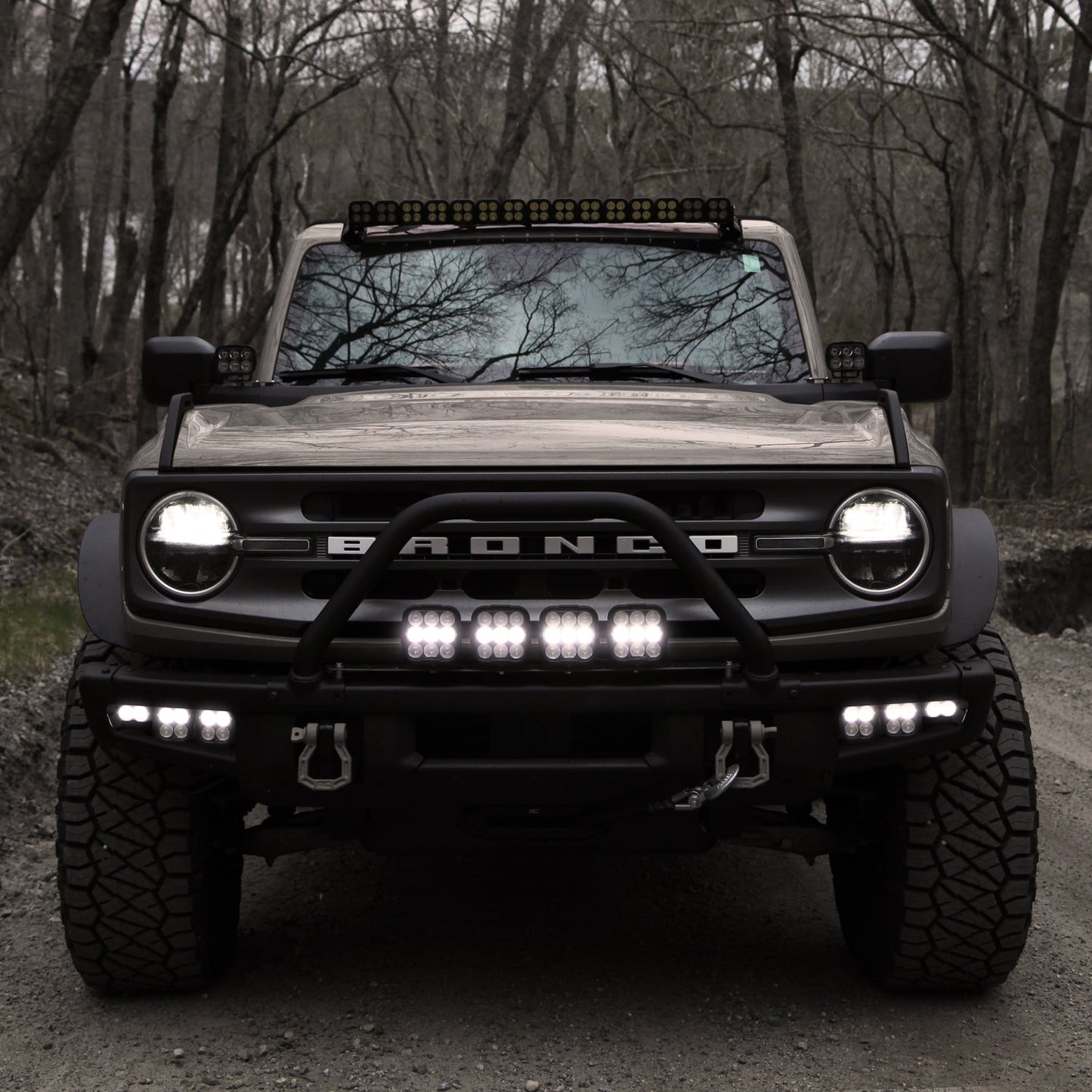 Front Bumper LED Light Kit - Ford Bronco 2021 +