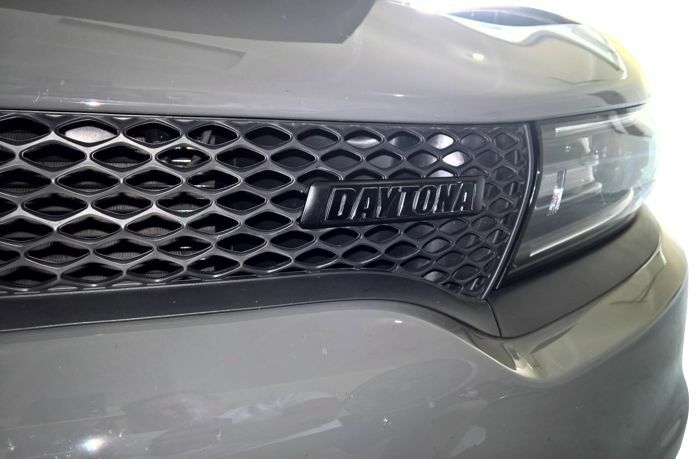 DAYTONA Grille Emblem Overlay Decal  - 17-23 Charger Daytona