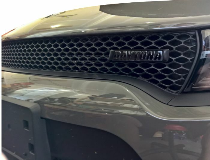 DAYTONA Grille Emblem Overlay Decal  - 17-23 Charger Daytona