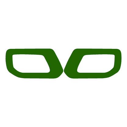 Solid Color Interior Door Handle Overlays (Printed Series) - 2021+ Bronco