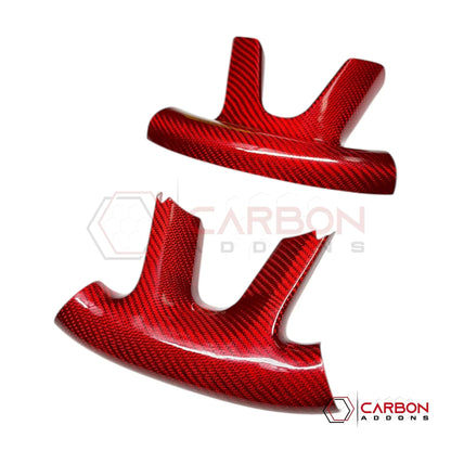 Dodge SRT Charger Challenger Durango 2015+ Carbon Fiber Bottom Lower Steering Wheel Trim Cover
