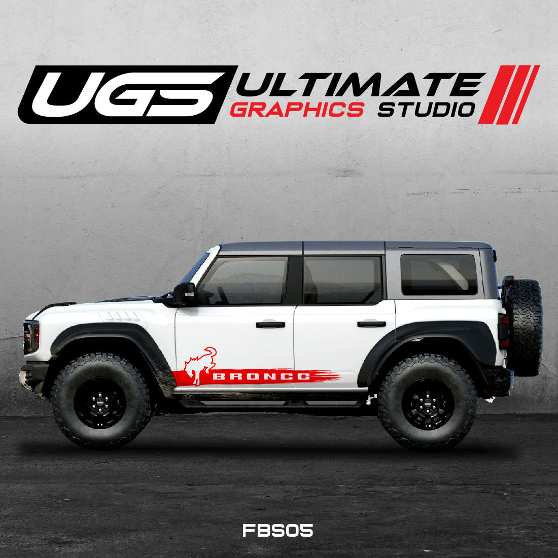 Ford Bronco Logo Bronco Side Graphics