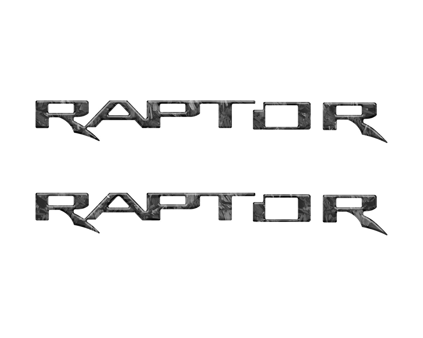 Hood Cowl Emblem Inserts Fits 2021-2026 Ford F-150/Bronco Raptor