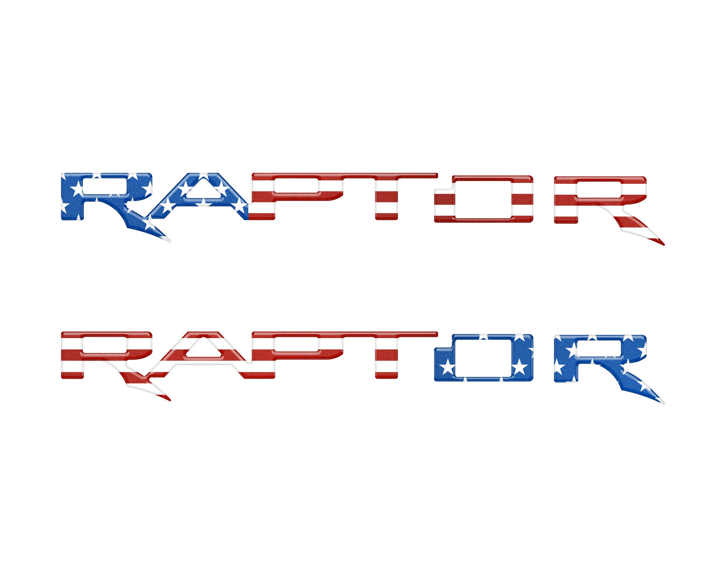 Hood Cowl Emblem Inserts Fits 2021-2026 Ford F-150/Bronco Raptor