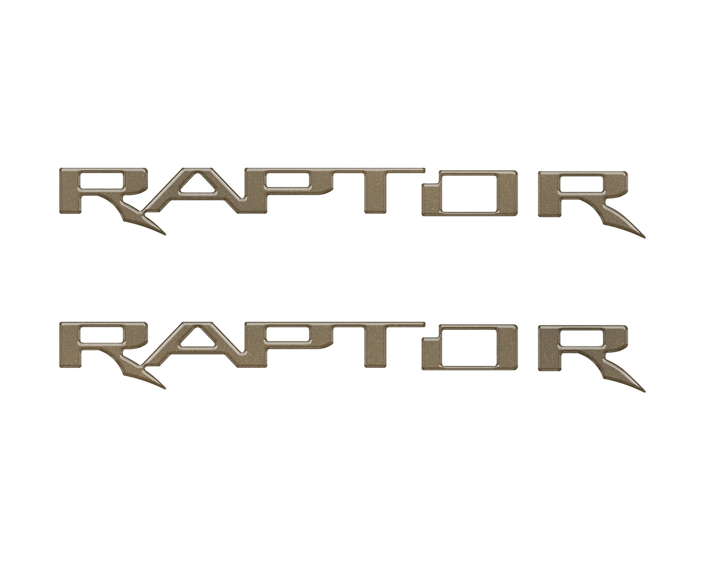 Hood Cowl Emblem Inserts Fits 2021-2026 Ford F-150/Bronco Raptor