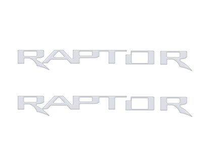 Hood Cowl Emblem Inserts Fits 2021-2026 Ford F-150/Bronco Raptor