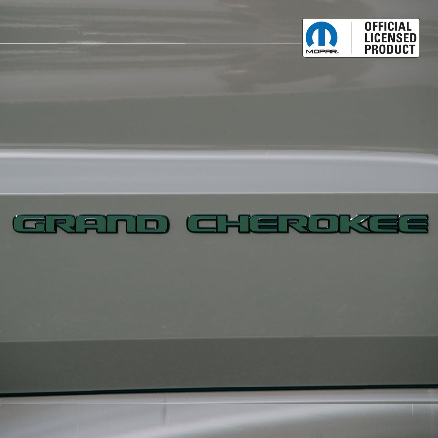 GRAND CHEROKEE Door Emblem Overlay Decal Set | Fits 2017–2022 WK2