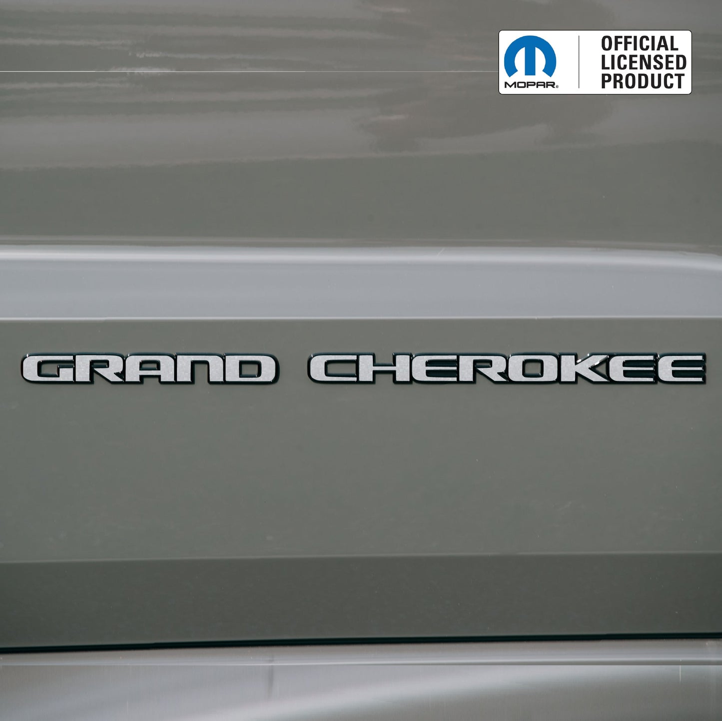 GRAND CHEROKEE Door Emblem Overlay Decal Set | Fits 2017–2022 WK2