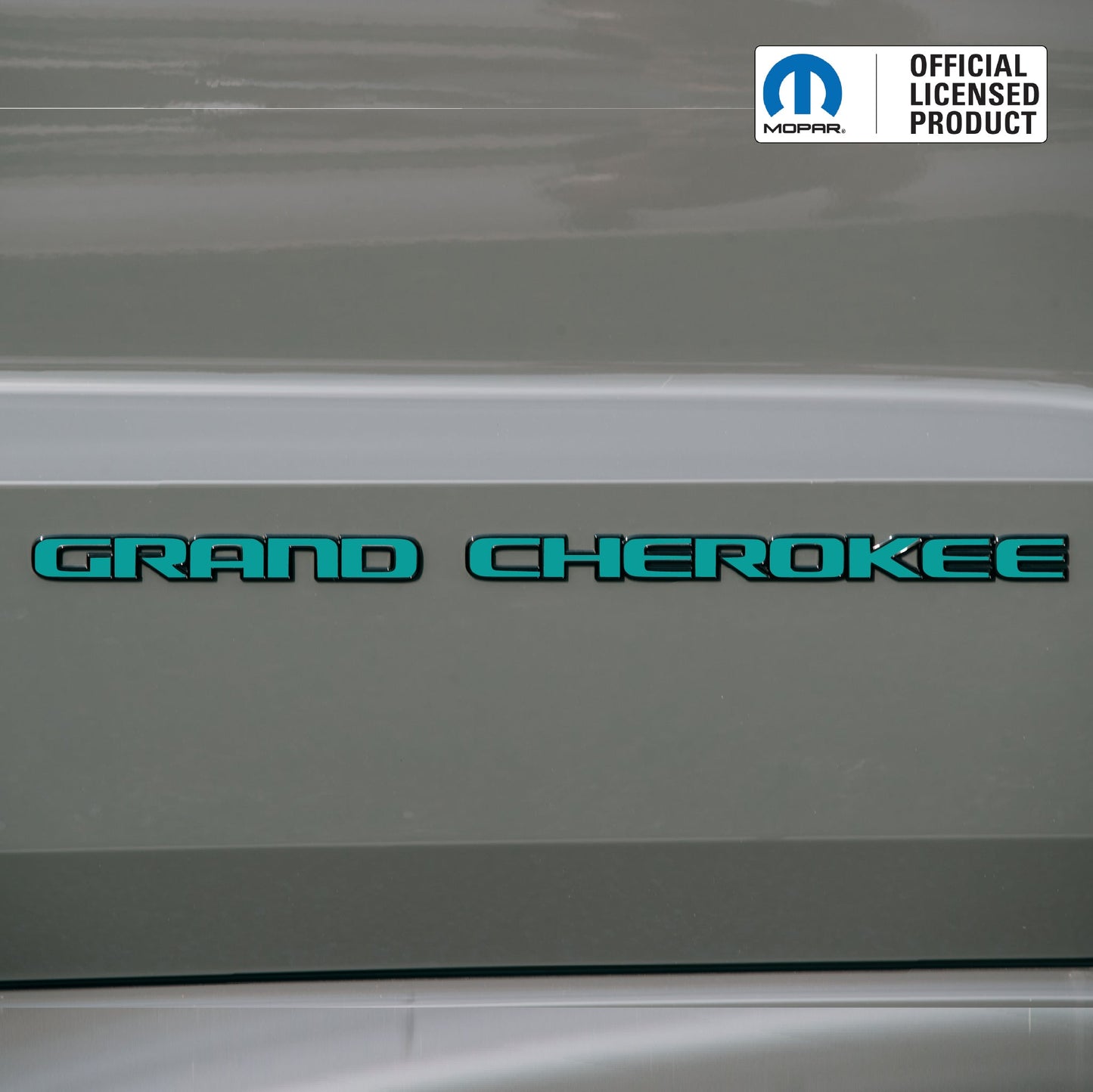 GRAND CHEROKEE Door Emblem Overlay Decal Set | Fits 2017–2022 WK2