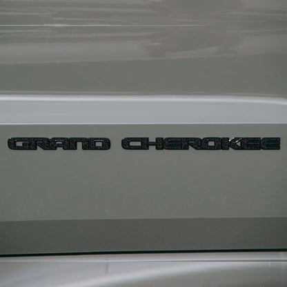 GRAND CHEROKEE Door Emblem Overlay Decal Set | Fits 2017–2022 WK2