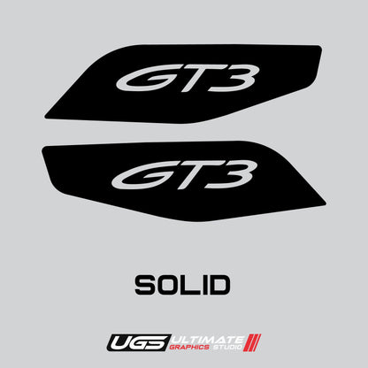 Wing Cap Decal Set fits GT3 PORSCHE 992