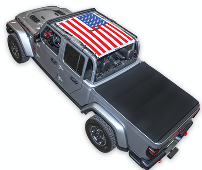 Jeep Gladiator JT Sun Shade Stock Printed Shade Top (2019–2026)