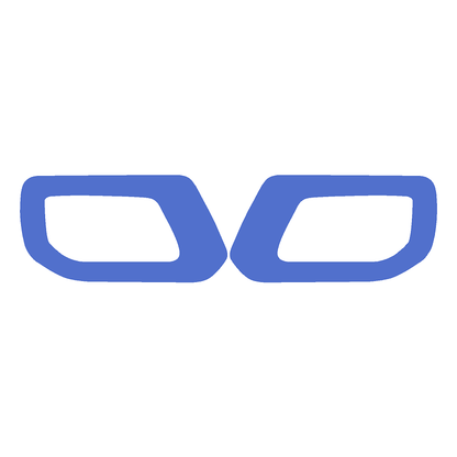 Solid Color Interior Door Handle Overlays (Printed Series) - 2021+ Bronco