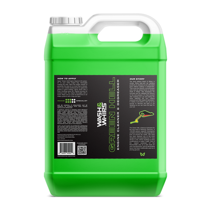 WASH&WHIPS Green Hell Engine Cleaner & Degreaser