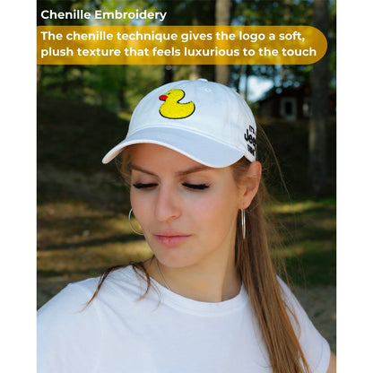 Hat - Jeep Chino Twill Ponytail with Chenille Duck Patch