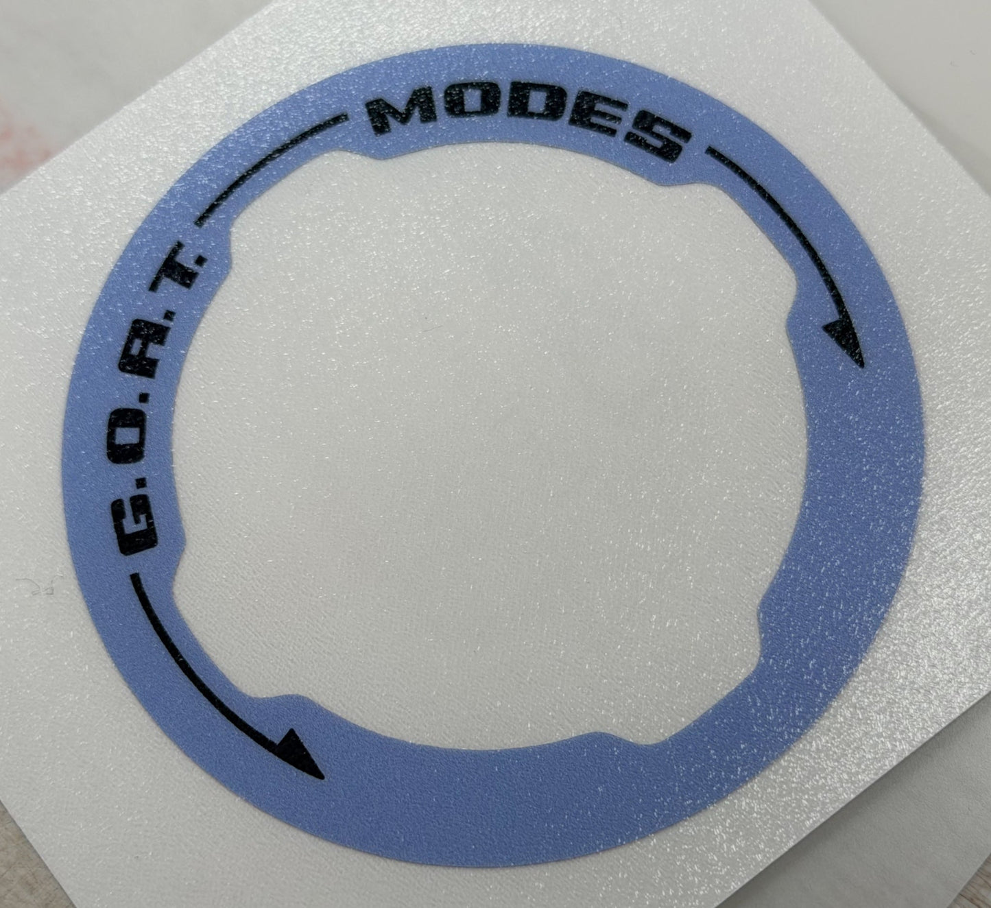 GOAT Mode Dial Ring Overlay V2 - 2021+ Bronco