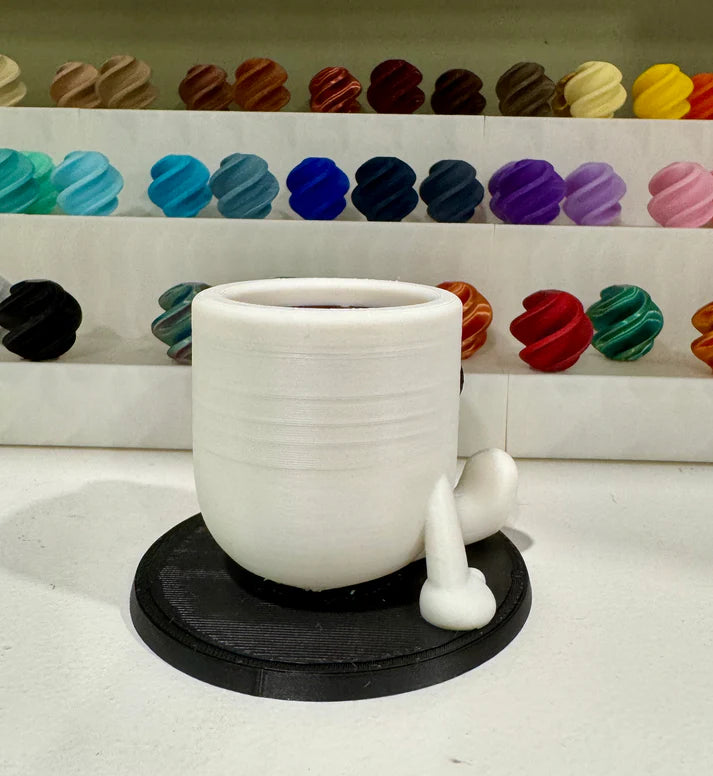 Cup of Coffee Desk Pet Buddy Figure Toy
