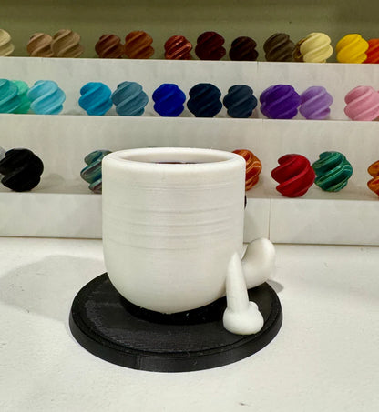 Cup of Coffee Desk Pet Buddy Figure Toy