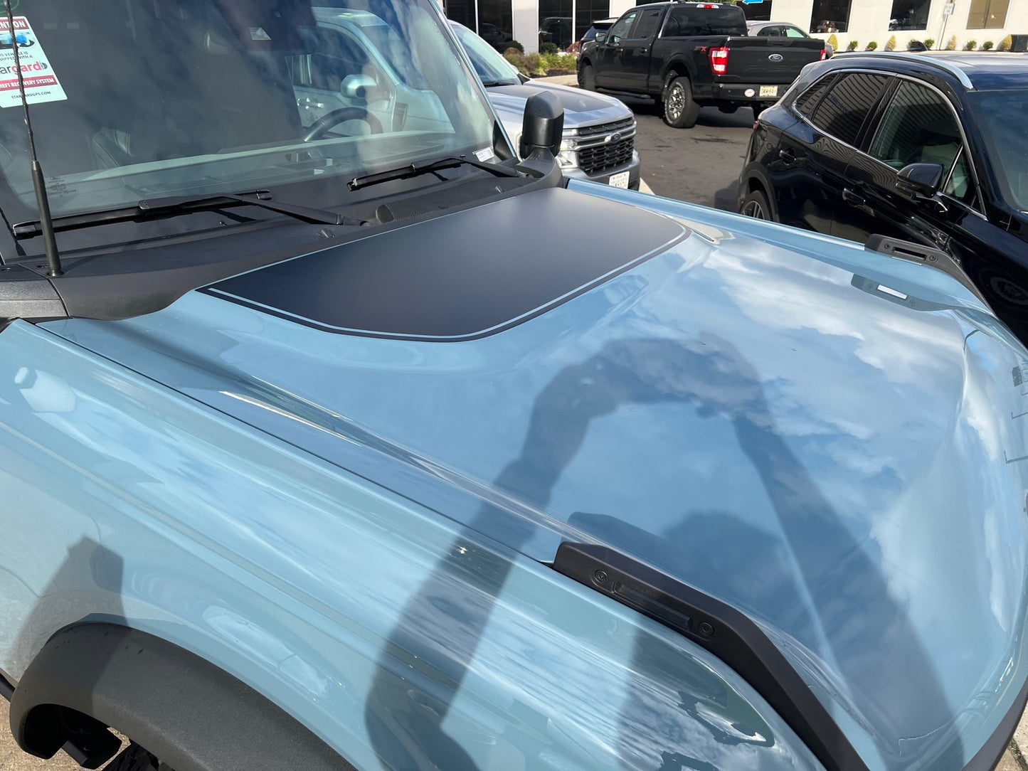 Stripe Hood Decal for 2021-2025 Ford Bronco