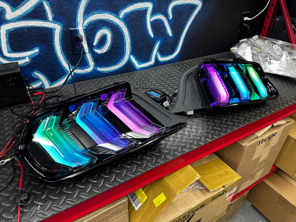 NTXGlow RGB Tail Lights (2015-2023 Ford Mustang)