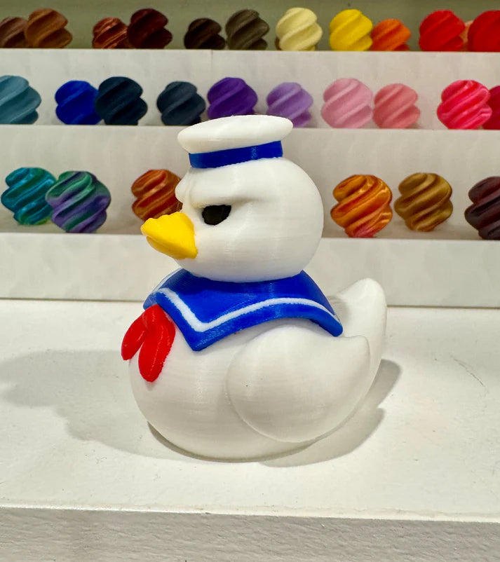 Stay Puft Marshmallow Duck