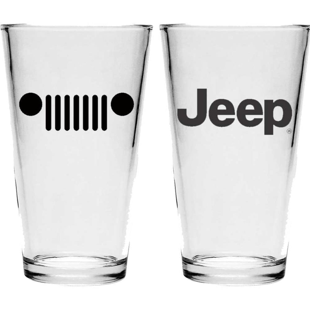 Pint Glass 4 Pack - Jeep