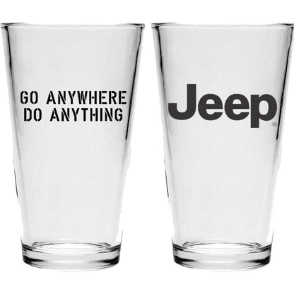 Pint Glass 4 Pack - Jeep