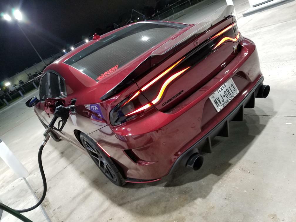 15-23 Dodge Charger Taillight Decal Design 3