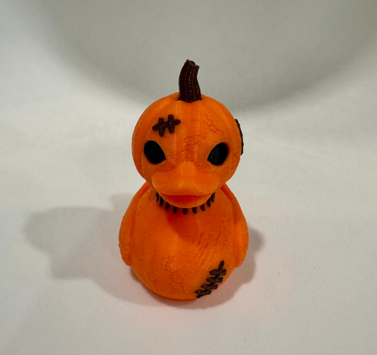 Halloween Pumpkin Duck