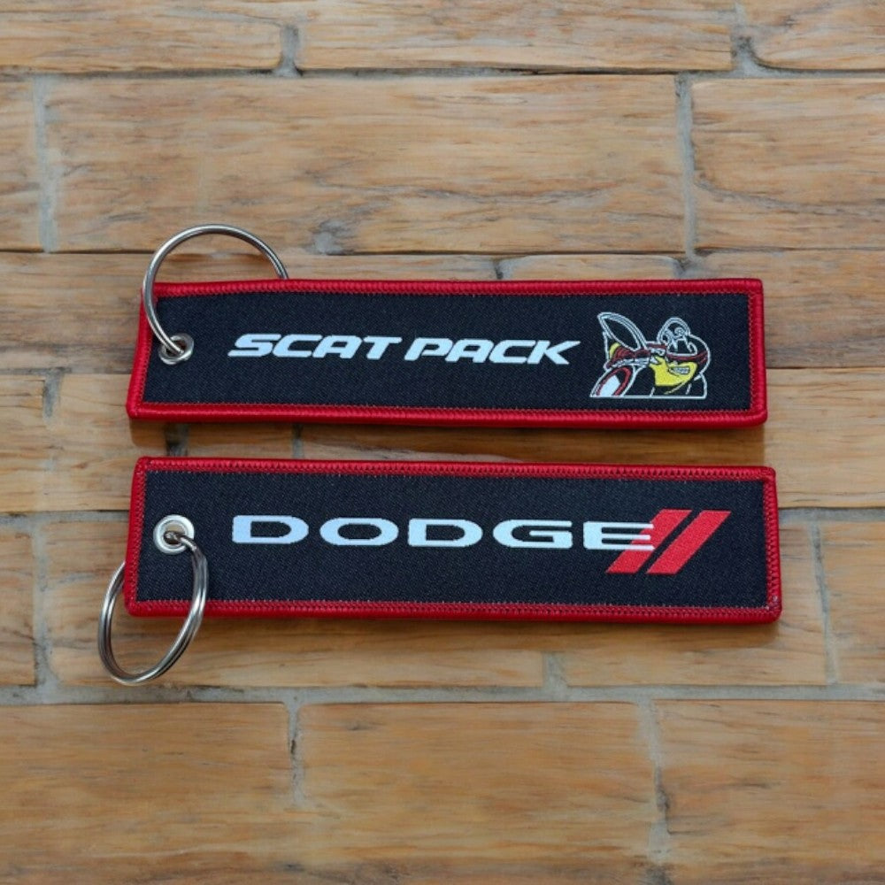 Keychain - Dodge Scat Pack- Pull