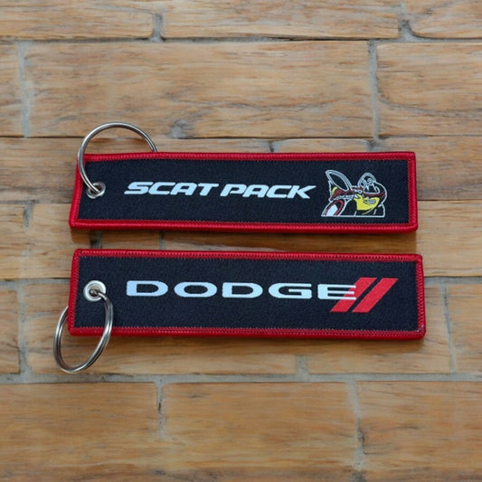 Keychain - Dodge Scat Pack- Pull