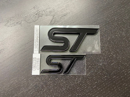 Explorer "ST" emblem set gloss Black 2020-2024