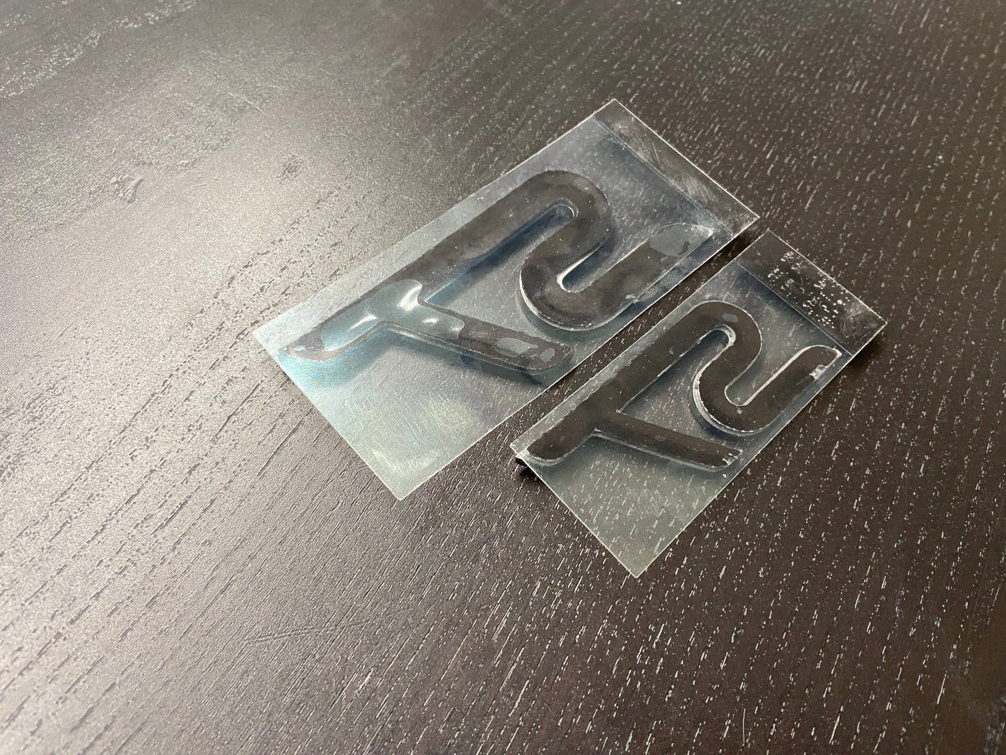 Explorer "ST" emblem set gloss Black 2020-2024