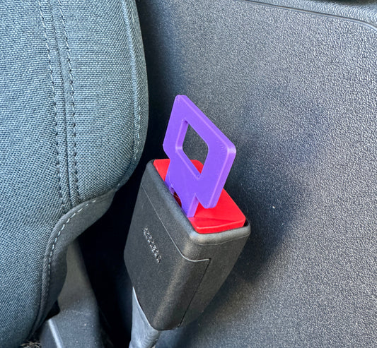 Seatbelt Chime Silencer Plug-in Clip